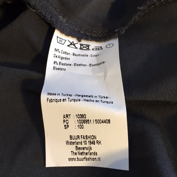 Yest Ykes Basic Cotton Jersey Long Sleeve Steel Grey Size 4 - Picture 11 of 15